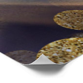 Cute Baby Penguin leest een boek Art Nursery Poster (Hoek)