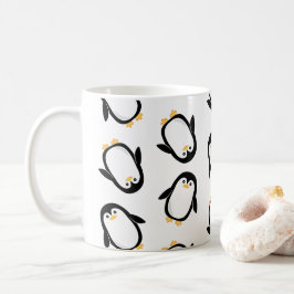 Cute Baby Penguins Iced Tea of Coffee Koffiemok