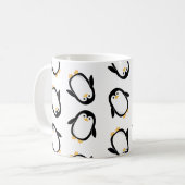 Cute Baby Penguins Iced Tea of Coffee Koffiemok (Voorkant links)