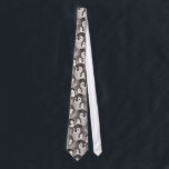 Cute Baby Penguins Pattern Stropdas<br><div class="desc">Leuke en grappige baby pinguïns patroon stropdas.</div>