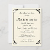  Cute Baby Phone Puppy Dog Baby shower Kaart (Achterkant)