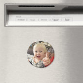 Cute Baby Photo Magnet (Insitu (Vaatwasser))