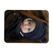 Cute Baby Photo Magnet Magneet (Horizontaal)