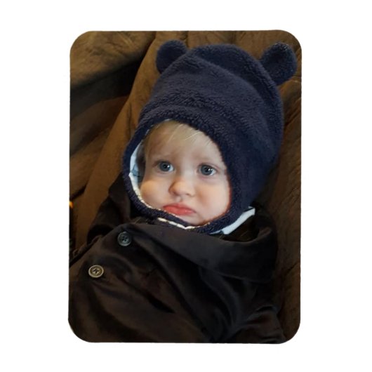 Cute Baby Photo Magnet Magneet (Verticaal)