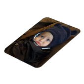 Cute Baby Photo Magnet Magneet (Linkerzijde)