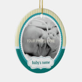 Cute Baby Photo Ornament (Rechts)