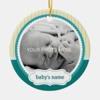 Cute Baby Photo Ornament