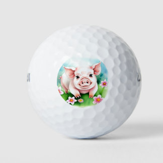 Cute Baby Pig Golfballen