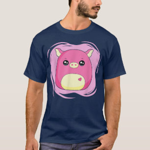 Cute Baby Pig I Colorful Pig I Pig Art I Kinderen T-shirt