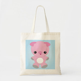 Cute Baby Pig Tote Bag