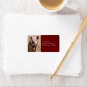 Cute Baby Piglet Farm Animals Barnyard Babies Etiket (Insitu)