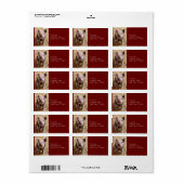 Cute Baby Piglet Farm Animals Barnyard Babies Etiket (Full Sheet)