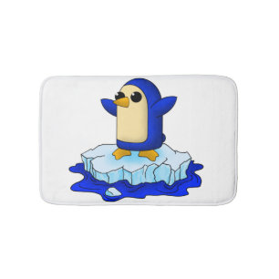 Cute baby pinguin badmat