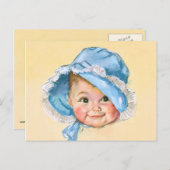 Cute Baby Portrait Briefkaart (Voorkant / Achterkant)