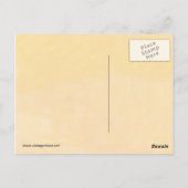 Cute Baby Portrait Briefkaart (Achterkant)