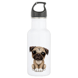 Cute Baby Pug Puppy Dog Waterfles