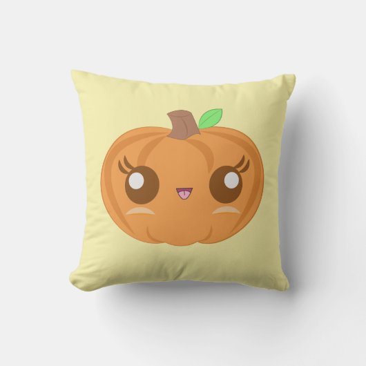 Cute Baby Pumpkin Pillow Kussen (Voorkant)