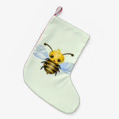Cute Baby Queen Bee Kleine Kerstsok (Voorkant (Hangend))
