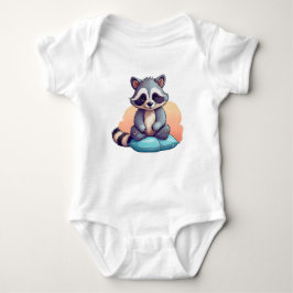 Cute Baby Raccoon – Adorable Cartoon Bodysuit