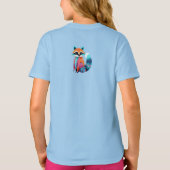 Cute Baby Raccoon T-shirt (Achterkant)