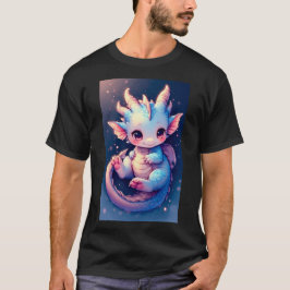 Cute Baby Rave Dragon Japanse Anime Kawaii Kunst 0 T-shirt
