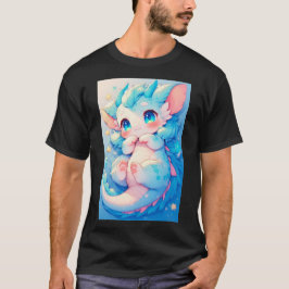 Cute Baby Rave Dragon Japanse Anime Kawaii Kunst 0 T-shirt