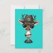Cute Baby Reindeer Sheriff (Voorkant)