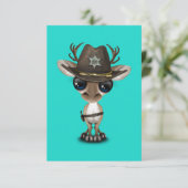 Cute Baby Reindeer Sheriff (Staand voorkant)
