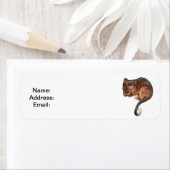 Cute Baby Ringtail Possum Etiket (Insitu)