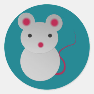 Cute Baby Ronde Sticker