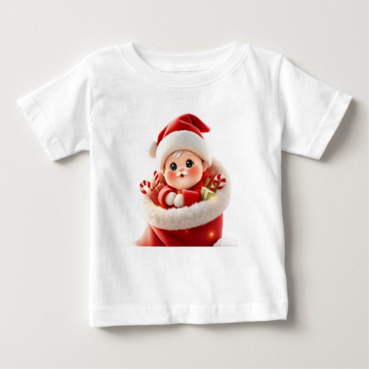 Cute Baby Santa – Adorable Kawaii Christmas Gift (Voorkant)