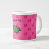 Cute baby schildpad grote koffiekop (Voorkant rechts)