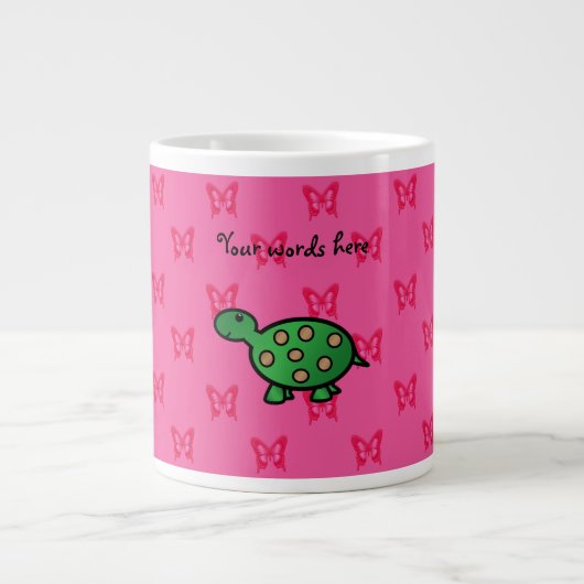 Cute baby schildpad grote koffiekop (Voorkant)
