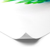 Cute Baby Sea Turtle Illustration – Adorable Ocean Poster (Hoek)