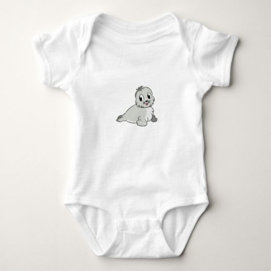 Cute Baby Seal Romper (Voorkant)