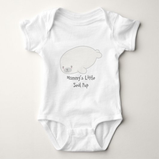 Cute Baby Seal Romper (Voorkant)