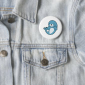 Cute Baby Seal Ronde Button 5,7 Cm (In situ)