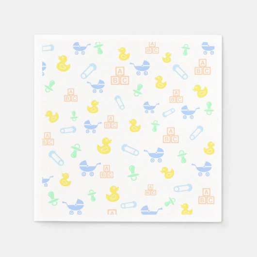 Cute Baby Servetten (Voorkant)