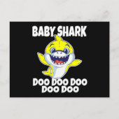 Cute Baby Shark Doo Doo Doo Doo Briefkaart (Voorkant)