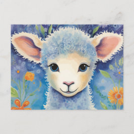Cute Baby Sheep Briefkaart
