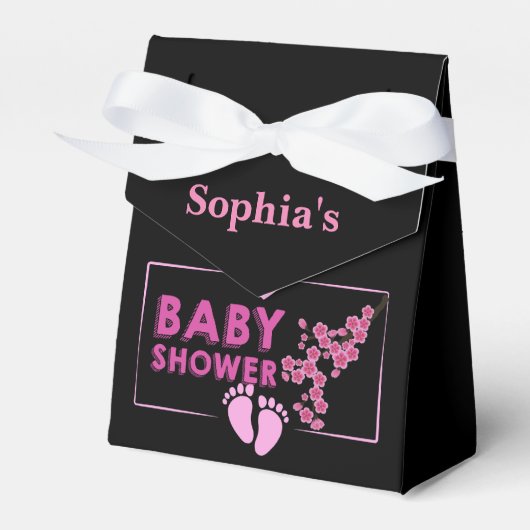 Cute Baby shower Bedankdoosjes (Voorkant Zijde)