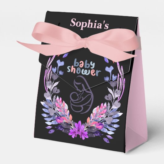 Cute Baby shower Bedankdoosjes (Voorkant Zijde)