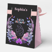 Cute Baby shower Bedankdoosjes (Achterkant)