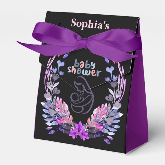 Cute Baby shower Bedankdoosjes (Voorkant Zijde)