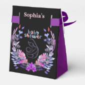 Cute Baby shower Bedankdoosjes (Achterkant)