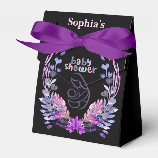 Cute Baby shower Bedankdoosjes (Voorkant Zijde)