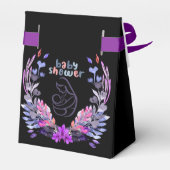 Cute Baby shower Bedankdoosjes (Achterkant)