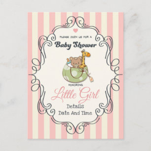 Cute Baby shower Briefkaart