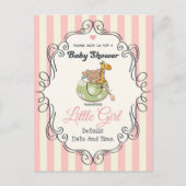 Cute Baby shower Briefkaart (Voorkant)