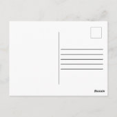 Cute Baby shower by Mail Mailbox Balloons Covid Briefkaart (Achterkant)